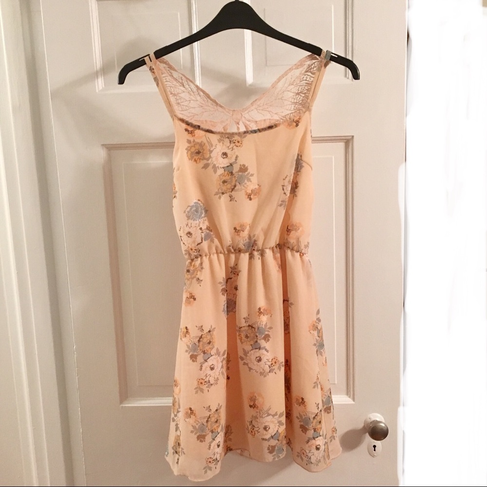 Butterfly Back Dress
